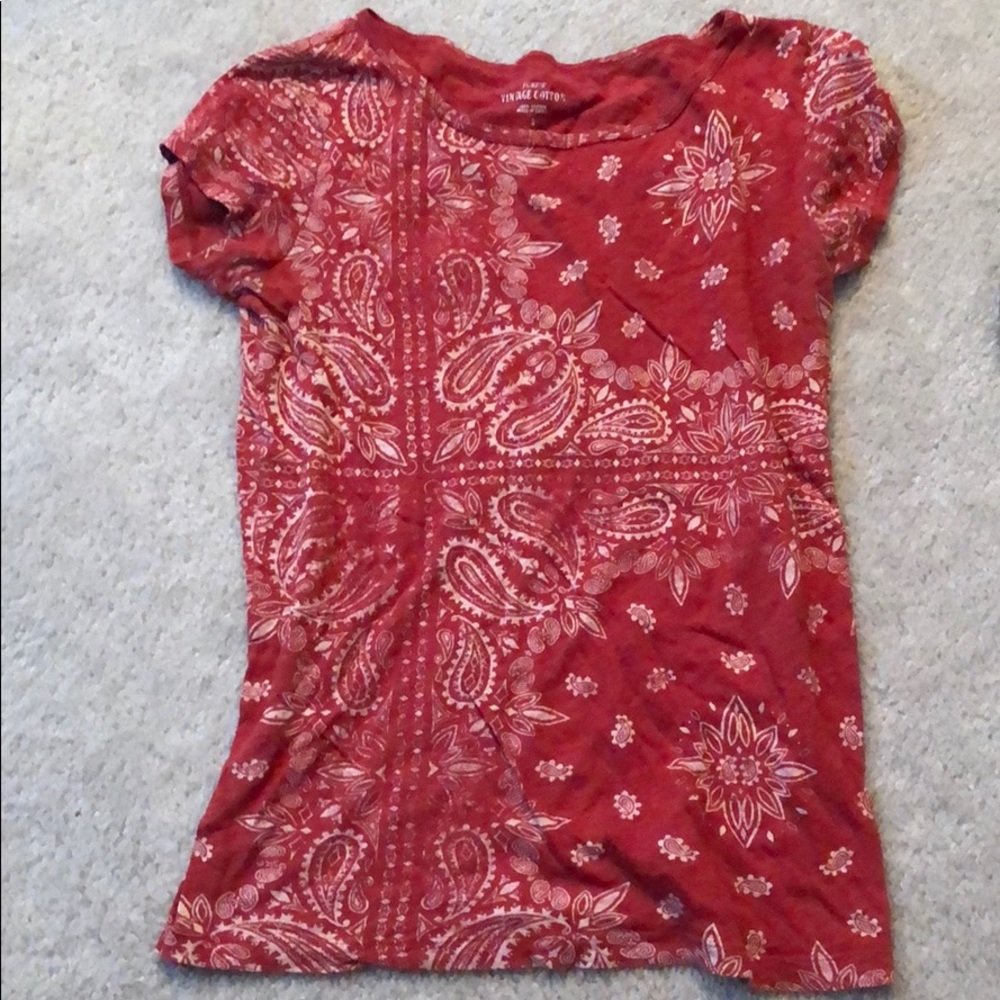 J. Crew T-shirt Printed